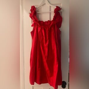 Red Tuckernuck hyacinth house mini dress size XL